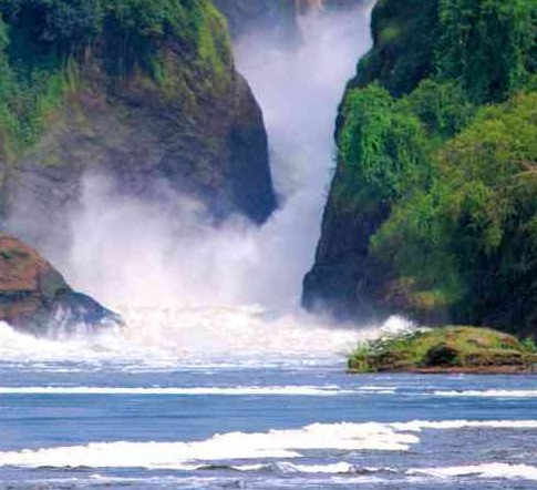 Day 4: Hike to the top of the falls before heading to Kitgum town.