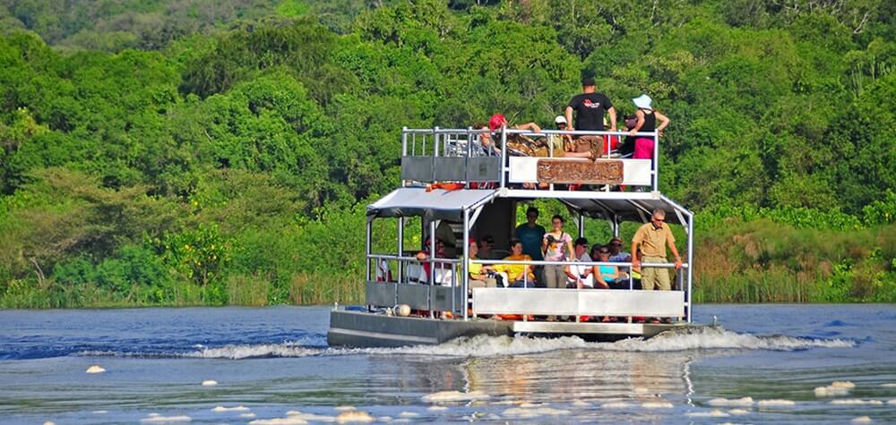 Day 3: Transfer to Queen Elizabeth National Park - Afternoon boat ride on Kazinga channel