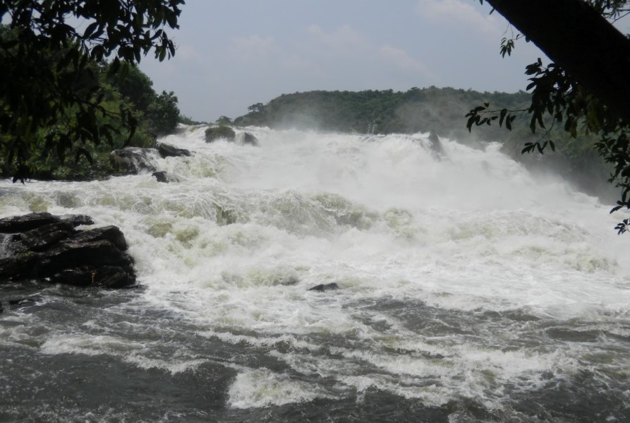 Karuma Falls in Uganda.