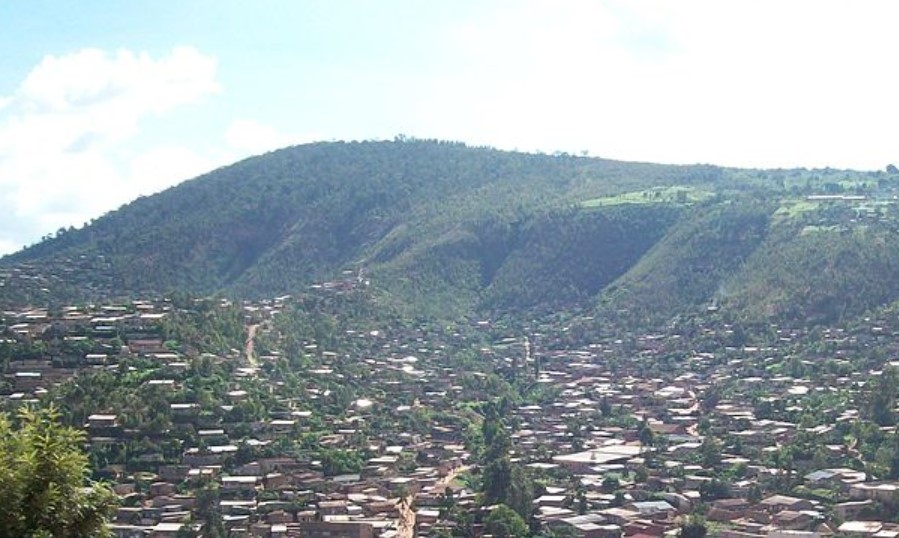 Hiking on Mount Kigali