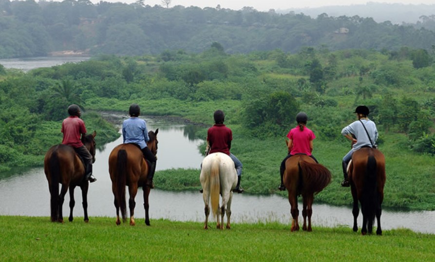 Horseback riding adventure in Jinja Uganda